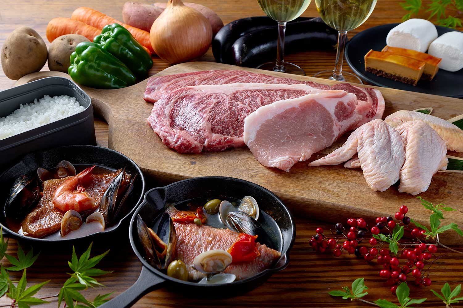 Premium Course Featuring Exquisite Dando Beef Sirloin & Selected Local Brand Meats01