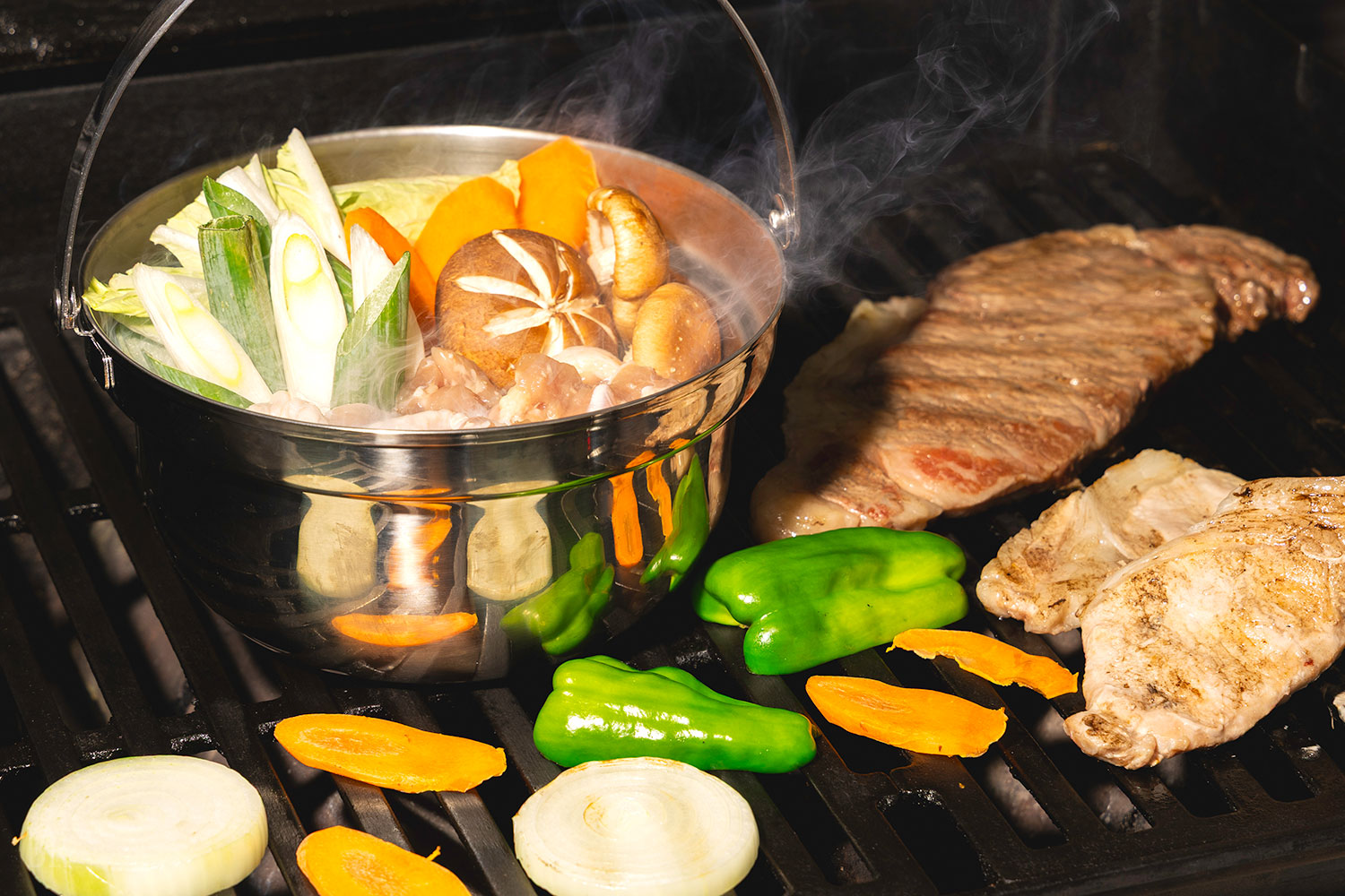 Three kinds of local brand meats including Dando beef shoulder loin 04